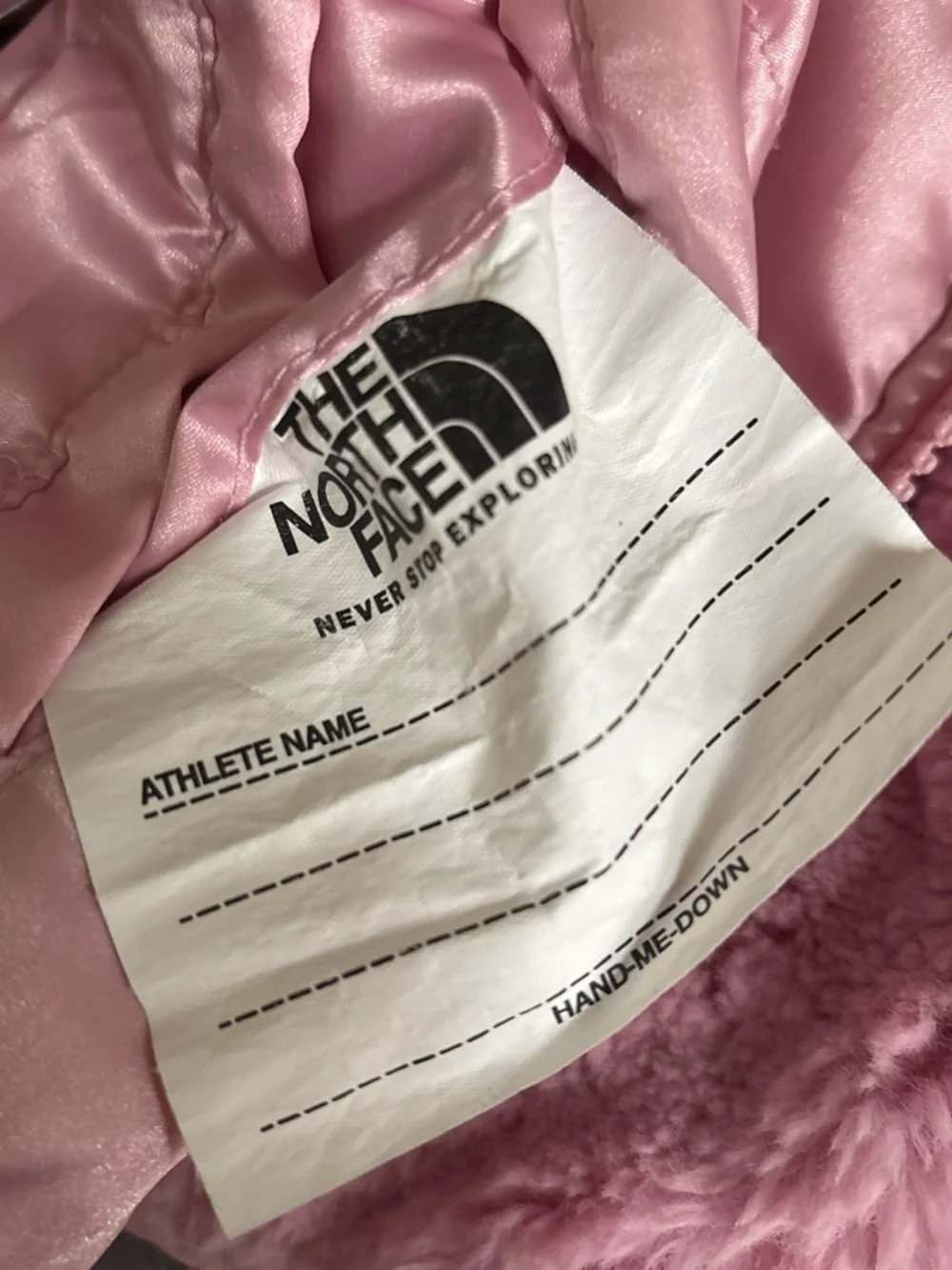 The North Face Pink Reversible Fleece Zip Jacket 3T